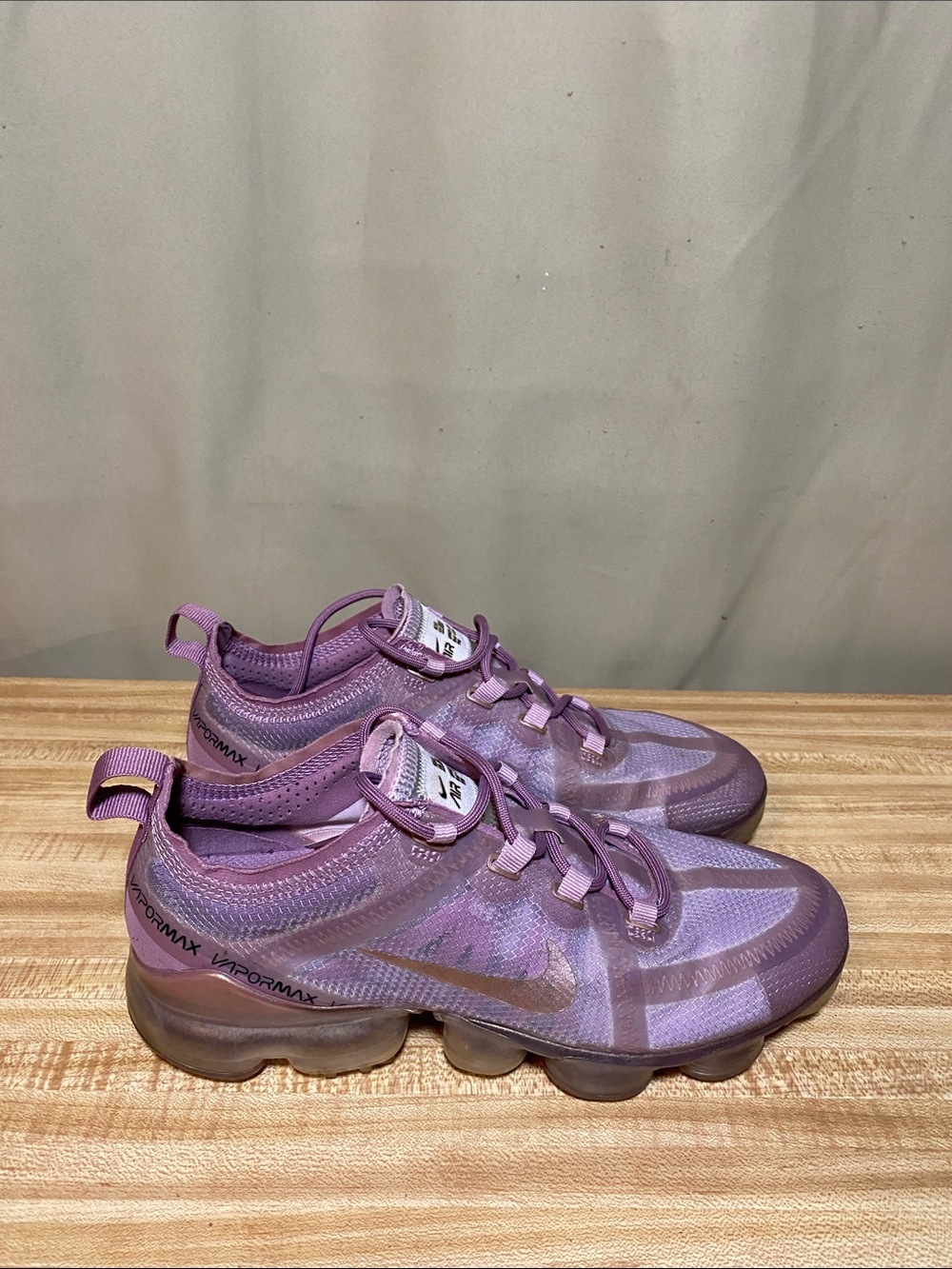 Nike Air Vapormax Run Plum Chalk casual Lifestyle Shoes Women’s 7